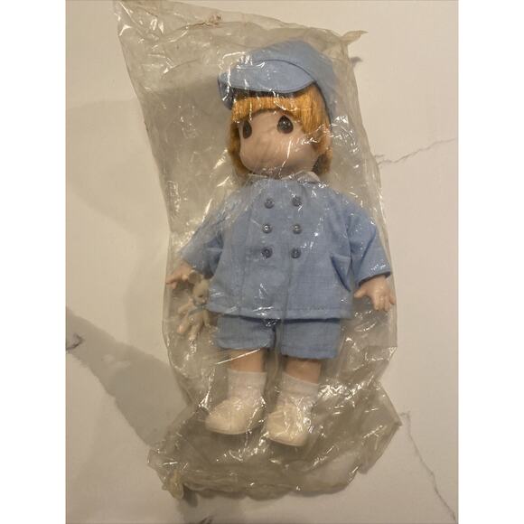 Precious Moments Doll Clifford #1467 12” Brand New Still In Plastic 1994 - Picture 1 of 8